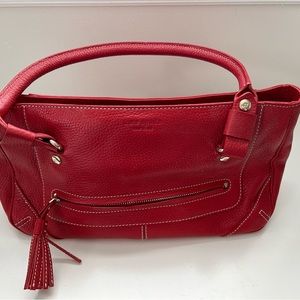 Kate Spade Red Leather Handbag